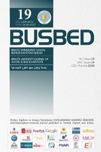 Bingöl University Journal of Social Sciences Institute