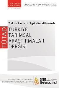 Turkish Journal of Agricultural Research