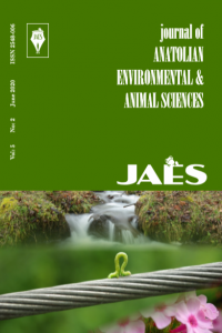 Journal of Anatolian Environmental and Animal Sciences
