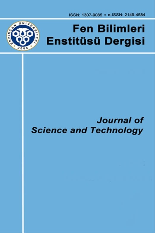 Erzincan University Journal of Science and Technology