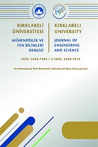 Kirklareli University Journal of Engineering and Science