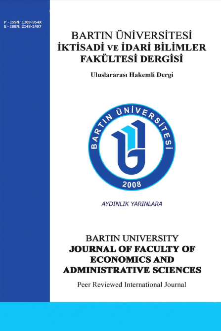 Bartın Üniversitesi İktisadi ve İdari Bilimler Fakültesi Dergisi
