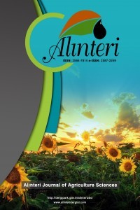 Alinteri Journal of Agriculture Science