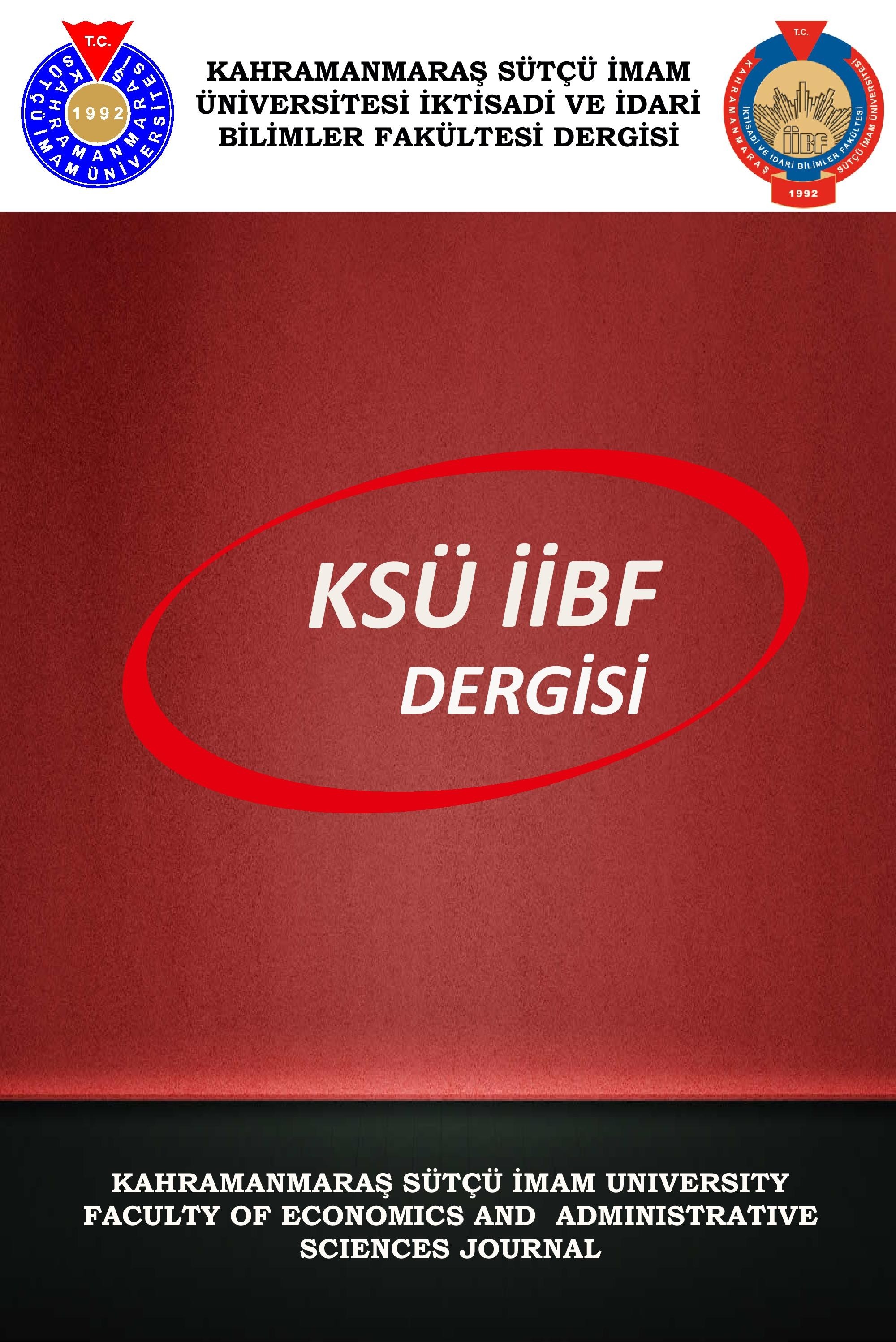Kahramanmaraş Sütçü  İmam Üniversitesi İktisadi ve İdari Bilimler Fakültesi Dergisi