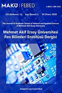 The Journal of Graduate School of Natural and Applied Sciences of Mehmet Akif Ersoy University
